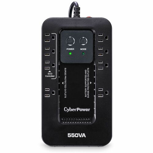 CyberPower Ecologic UPS EC550G 550VA Compact UPS EC550G