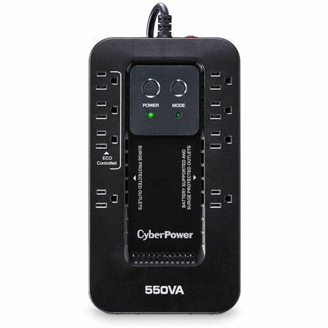 CyberPower Ecologic UPS EC550G 550VA Compact UPS EC550G