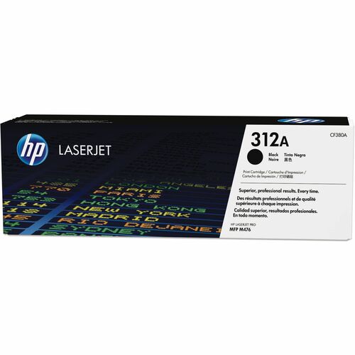 HP 312A (CF380A) Black Original LaserJet Toner Cartridge CF380A