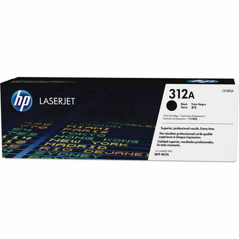 HP 312A (CF380A) Black Original LaserJet Toner Cartridge CF380A