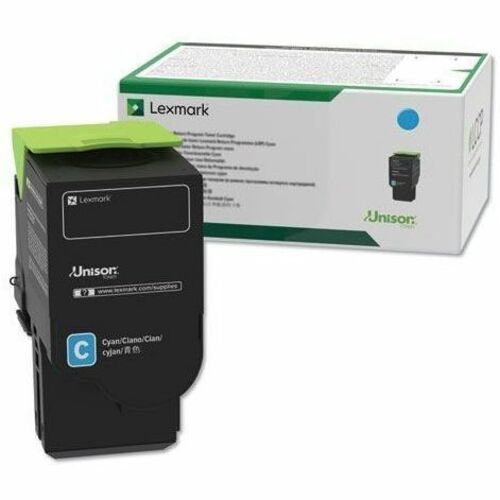 Lexmark Cyan Extra High Yield Return Program Toner Cartridge C241XC0