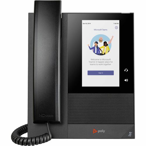 Poly CCX 400 Business Media Phone for Microsoft Teams and PoE-Enabled 848Z8AA#AC3