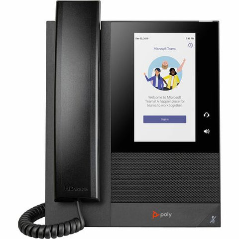 Poly CCX 400 Business Media Phone for Microsoft Teams and PoE-Enabled 848Z8AA#AC3