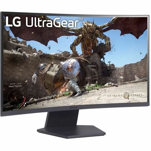 LG 27" UltraGear 1000R Curved Gaming Monitor | QHD, 1ms (GtG), 180Hz 27GS60QN-B