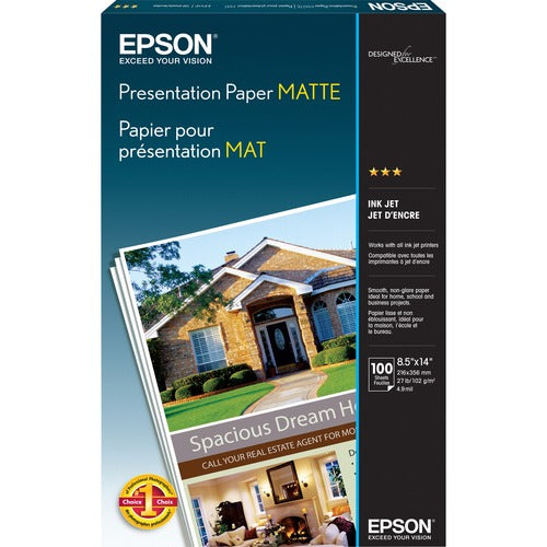 Epson Matte Presentation Paper - White S041067