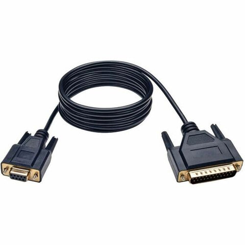 Tripp Lite by Eaton Null Modem Serial DB9 Serial Cable (DB9 to DB25 F/M), 6-ft. P456-006