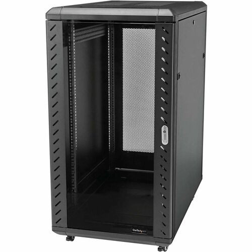 StarTech.com 22U 36in Knock-Down Server Rack Cabinet with Casters RK2236BKF