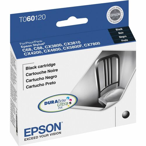 Epson DURABrite Ultra Black Ink Cartridge T060120-S