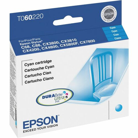 Epson DURABrite Ultra Cyan Ink Cartridge T060220-S