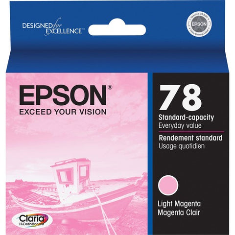 Epson Claria T078620 Light Magenta Ink Cartridge T078620-S