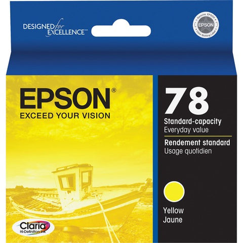 Epson Claria T078420 Yellow Ink Cartridge T078420-S