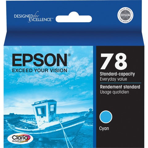 Epson Claria T078220 Cyan Ink Cartridge T078220-S