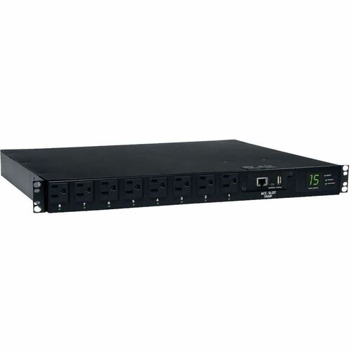 Tripp Lite by Eaton PDUMH15ATNET PDU Switched ATS 120V 15A 8 Outlet PDUMH15ATNET