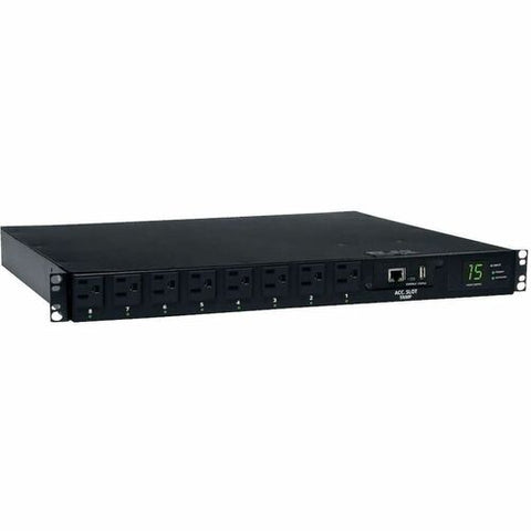 Tripp Lite by Eaton PDUMH15ATNET PDU Switched ATS 120V 15A 8 Outlet PDUMH15ATNET