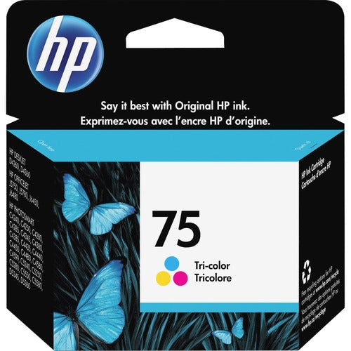 HP 75 Tri-color Ink Cartridge CB337WN#140