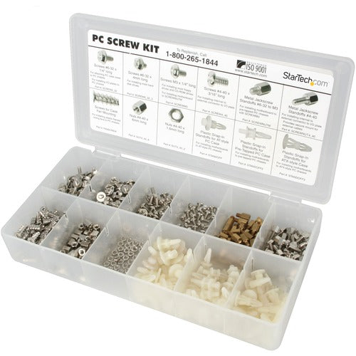 StarTech.com PC Screw Kit - Screw Nuts and Standoffs PCSCREWKIT
