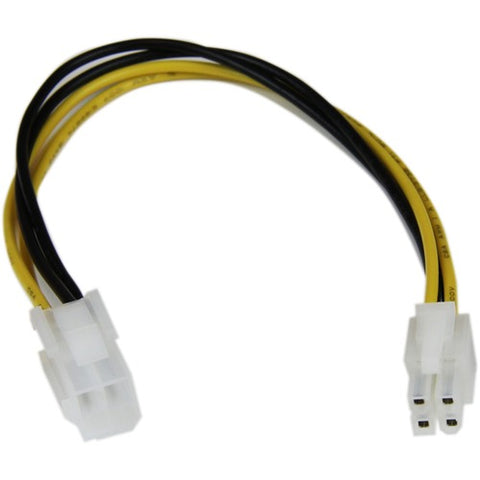 StarTech.com 8in ATX12V 4 Pin P4 CPU Power Extension Cable ATXP4EXT
