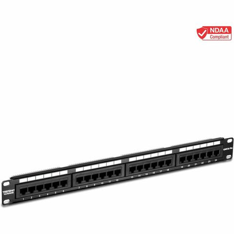 TRENDnet Cat5/5e 24-port Unshielded Patch Panel TC-P24C5E