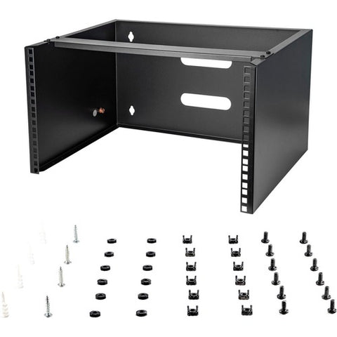 StarTech.com 6U Wall-Mounting Bracket for Patch Panel - 13.78 in. Deep WALLMOUNT6