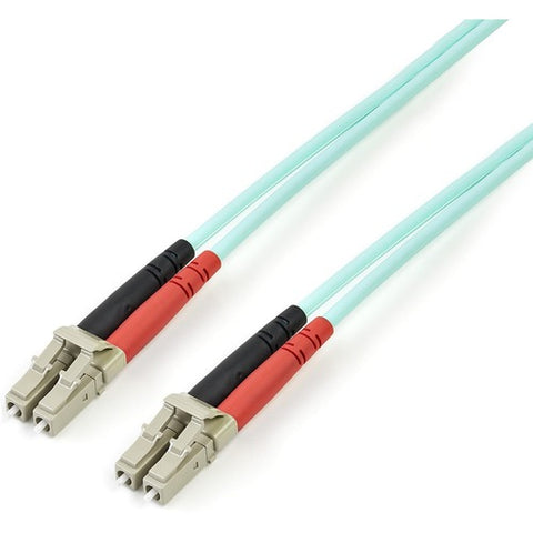 StarTech.com 5m 10Gb Aqua Multimode 50/125 Duplex LSZH Fiber Patch Cable LC - LC A50FBLCLC5