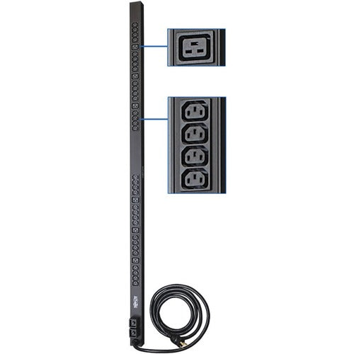 Tripp Lite by Eaton PDUV30HV PDU Basic 208V - 240V 30A 38 Outlet PDUV30HV