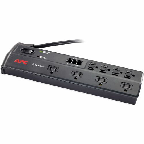 APC by Schneider Electric SurgeArrest Home/Office 8-Outlets Surge Suppressor P8T3