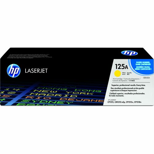 HP 125A (CB542A) Toner Cartridge CB542A