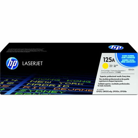 HP 125A (CB542A) Toner Cartridge CB542A