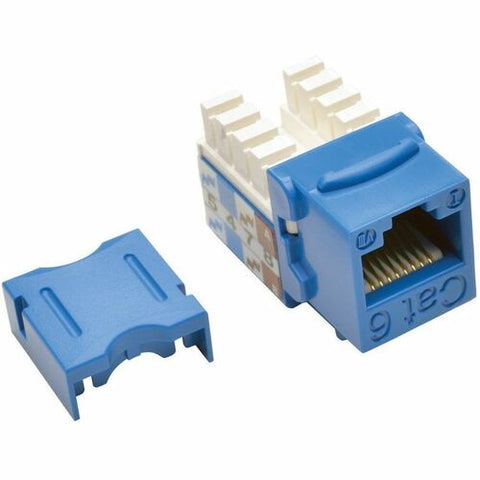 Tripp Lite by Eaton Cat. 6/Cat. 5e 110 Punch Down Keystone Jack N238-001-BL