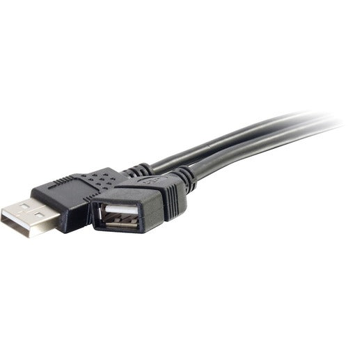 C2G 3.3ft USB 2.0 Extension Cable - USB Type-A - Black - M/F 52106