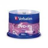 Verbatim 16x DVD+R Media 95037-6X50PK