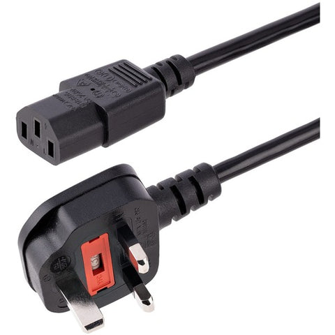 StarTech.com 6 ft Standard UK Computer Power Cord PXT101UK