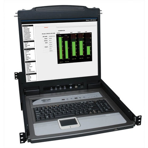Tripp Lite by Eaton NetDirector B020-U08-19-K Rackmount LCD with KVM B020-U08-19-K