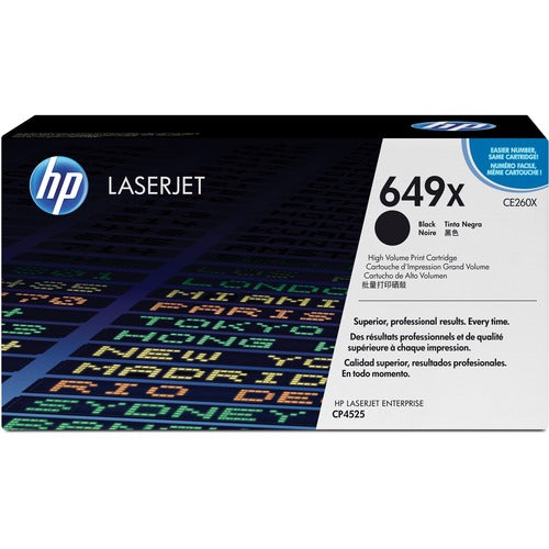 HP 649X (CE260X) Toner Cartridge CE260X