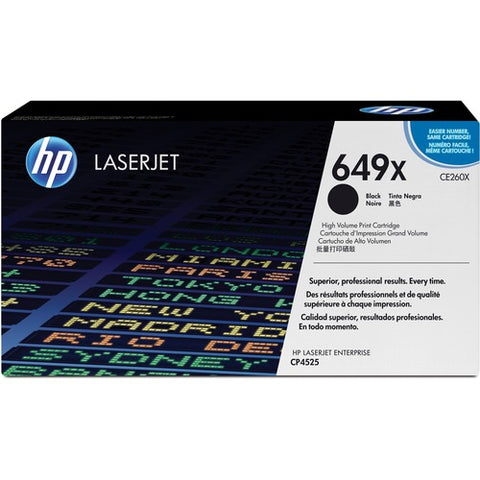 HP 649X (CE260X) Toner Cartridge CE260X