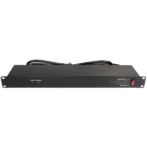 StarTech.com Rackmount PDU with 8 Outlets and SurgeProtection - 1U RKPW081915