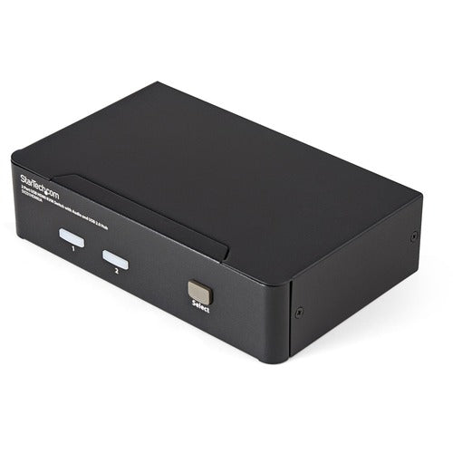 StarTech.com 2-Port USB HDMI KVM Switch with Audio and USB 2.0 Hub SV231HDMIUA