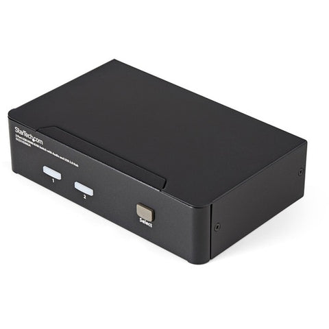 StarTech.com 2-Port USB HDMI KVM Switch with Audio and USB 2.0 Hub SV231HDMIUA