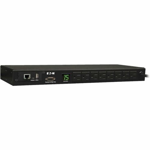 Tripp Lite by Eaton PDUMNH15 PDU Monitored 120V 15A 8 Outlet PDUMNH15