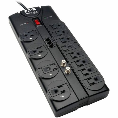 Tripp Lite series 12-outlet Coax Surge Suppressor TLP1208TELTV