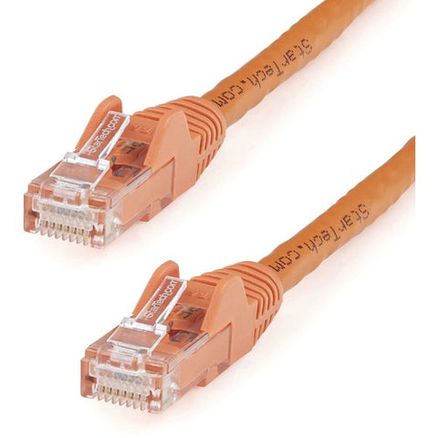 StarTech.com 25 ft Orange Snagless Cat6 UTP Patch Cable N6PATCH25OR