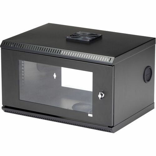 StarTech.com 6U 19" Wall Mount Server Rack Cabinet Acrylic Door RK619WALL