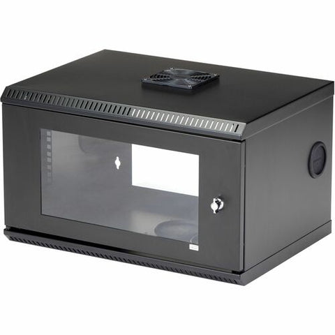 StarTech.com 6U 19" Wall Mount Server Rack Cabinet Acrylic Door RK619WALL