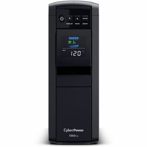 CyberPower PFC Sinewave CP1350PFCLCD 1350VA Mini-Tower UPS CP1350PFCLCD