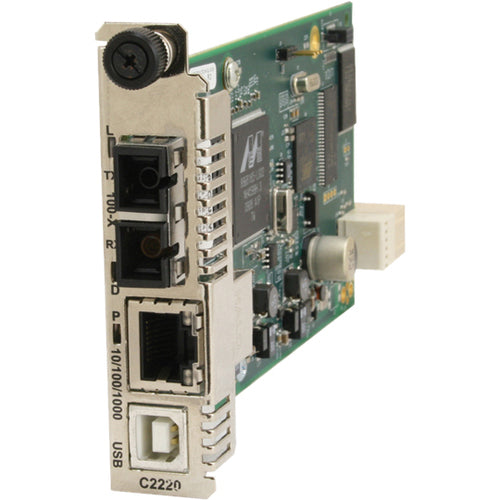 Transition Networks C3210-1014 Gigabit Ethernet Media Converter C3210-1014