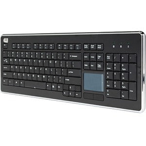 Adesso Wireless Desktop Touchpad Keyboard WKB-4400UB