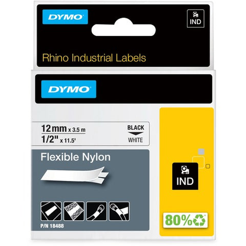 Dymo Rhino Flexible Nylon Labels 18488