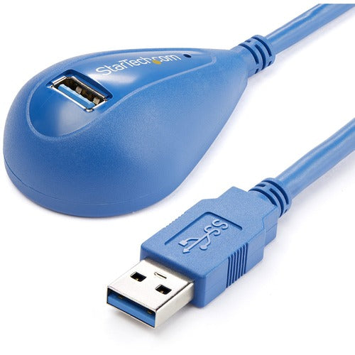 StarTech.com 5 ft Desktop SuperSpeed USB 3.0 Extension Cable - A to A M/F USB3SEXT5DSK