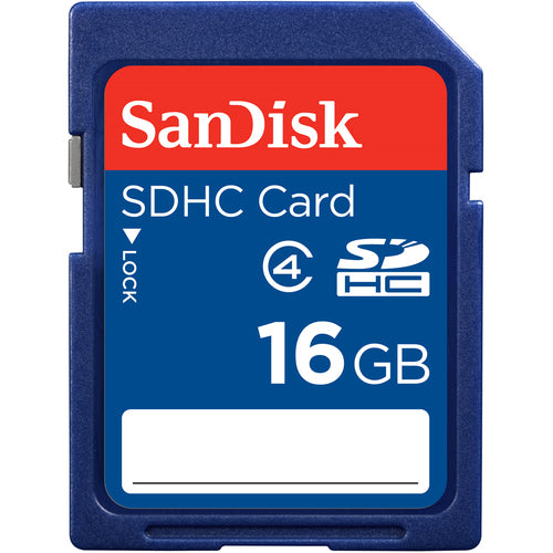 SanDisk 16GB Secure Digital High Capacity (SDHC) Card SDSDB-016G-B35S