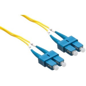 Axiom SC/SC Singlemode Duplex OS2 9/125 Fiber Optic Cable 3m SCSCSD9Y-3M-AX